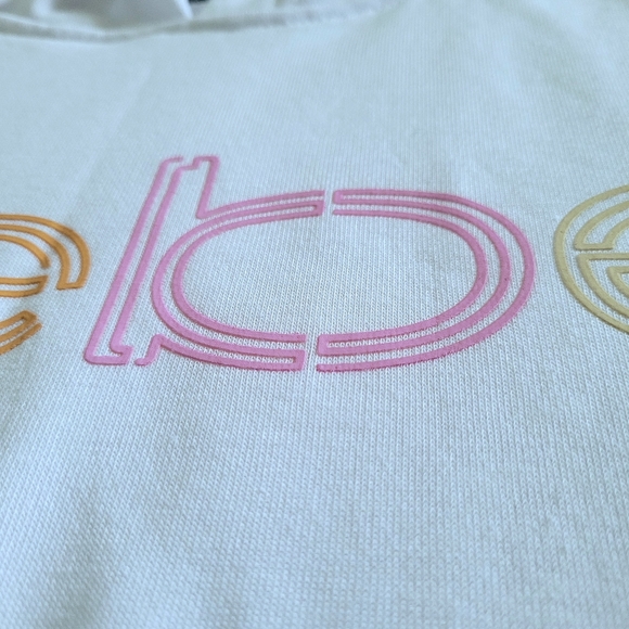 bebe Sport⛹️ "Neon Lites" Pullover Hoodie with Thumb👍 Holes - NWT - Picture 13 of 16